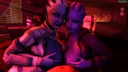 Liara and Crystal double up.Note: This was made as a remake of