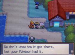 pokemonspace:  You know damn well how it got there.  he probably