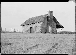  Lonely farm home near Bulls Gap, Tennessee, 10/22/1933  From