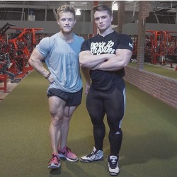 Joshua Vogel (Right) & Jeff Nippard (Left)