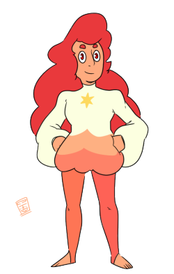 Padparadscha, the OC of gyrosylla187, avid and talented artist