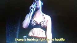 heroinfawn:  Kathleen Hanna on the treatment of girls at punk