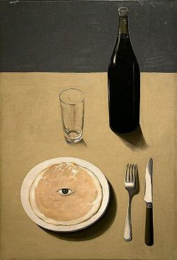 artimportant:  Rene Magritte - El retrato, 1935 