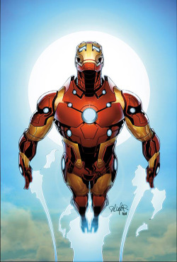 infinity-comics:  Invincible Iron Man v1 #527 cover by Salvador