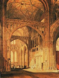 Interior of Salisbury Cathedral Joseph Mallord William Turner