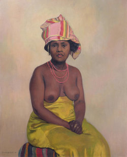 artworthybodies:  African Woman - Felix Edouard Vallotton, 1910 