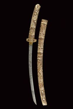 art-of-swords:  Katana SwordDated: 19th centuryCulture: JapaneseMeasurements: