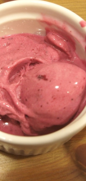 Blueberries & Cream Ice Cream