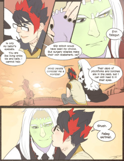 tzysk:  Stein and Brennivin comic page for Gaia’s In Deep Ship