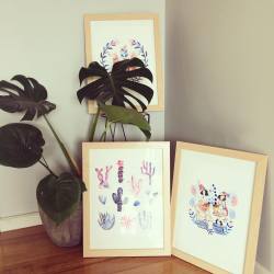 bermudezbahama:Putting some prints in frames 🎨