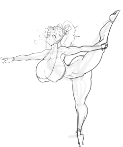 ber00:   patreon doodle     Mihoshi Kuramitsu from Tenchi Muyo 