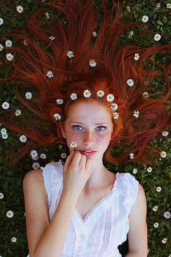 for-redheads:  The Red Queen ~ Asima Sefic by Maja Topcagic 