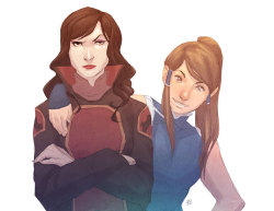 denimcatfish:  Carmilla x Korrasami crossover for hewasnumberwan.