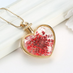 fairyoracle:  These flower charms pendant necklace are the perfect