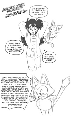 Someone, awhile back, asked if Soya cared for Yamcha at all.