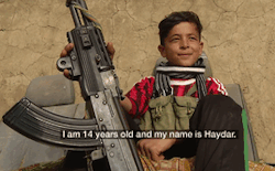 bijikurdistan:  Dec 12 The Story of Haydar, a 14 years old Yezidi