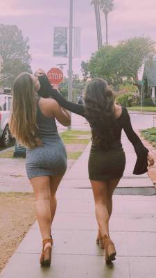 Teens from behind