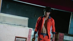 365daysofsexy:  SUGA KENTA from Kamen Rider Ã— Kamen Rider Wizard &amp; Fourze: Movie War Ultimatum 