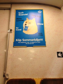 thefrenchwall:  The metro company in Stockholm has been on tumblr