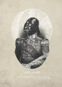 tiefighters:  The Old Side: Darth Vader Created by Paula CC