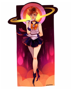 vickisigh: Sailor Uranus!  