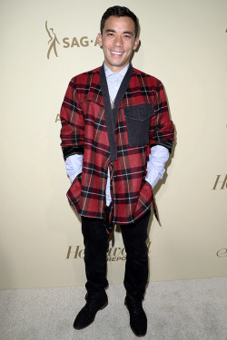 htgawmsource:Conrad Ricamora attends The Hollywood Reporter and