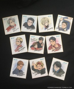 yoimerchandise: YOI x Movic Mini Colored Papers (Illustration