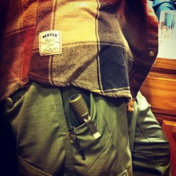 gear-queer:  Sandy neck night beach kit. #matix #flannel #tripleaughtdesign