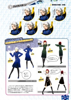 Margaret’s Costume & Coordinate from Persona 4: Dancing