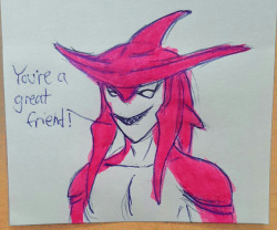 Did Sidon again He’s fun to draw  Done with pen and highlighter
