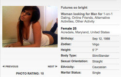 PROFILE SPOTLIGHT (Female).Meet this DTF cutie on our website.