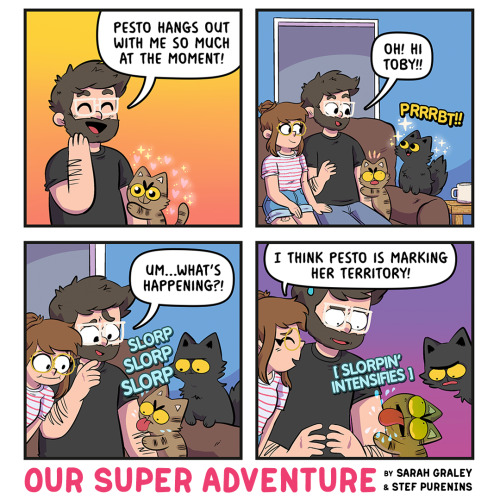 oursuperadventure:That’s how dibs works, right? (Slorp!)
