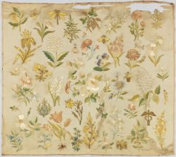 robert-hadley: Sampler ( England ), 1800-1850 silk, metallic