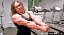 the-muscle-obsessed:  Big Nataliya’s meaty triceps and delts.