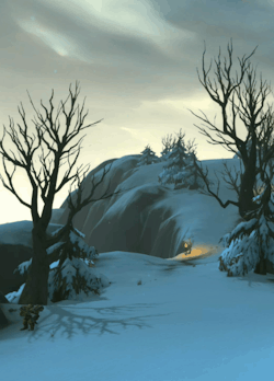 wowcaps:  An early snowfall in the mountains.World of Warcraft