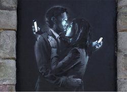 banksyarts:Mobile LoversBanksy