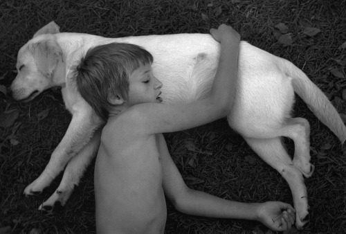 joeinct:Sleeping Boy and Dog, Photo by Pentti Sammallahti, 2000