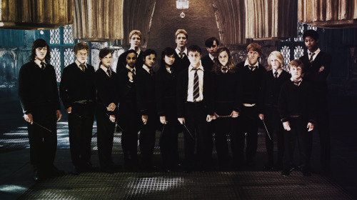 ravcnboys:  ‘Dumbledore’s army’ and ‘The Order of the Phoenix’ 