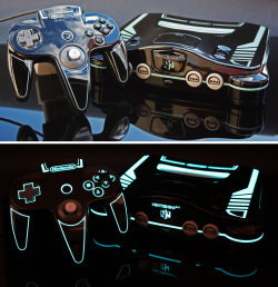 it8bit:  Custom Tron Legacy Nintendo 64 Created by Zoki64 ||