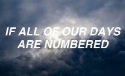 ashotatthenight:WHY DO I KEEP COUNTING? / The Killers