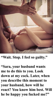 myeroticbunny:  “Wait. Stop. I feel so guilty.”“Sara, your