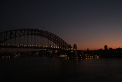 paddy1sm:  Sydney Harbour Bridge sunrise