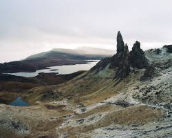 leefryer:A break in the weather up at the Old Man of Storr, Skye
