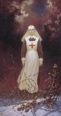 wonderingaesthetic:  Requiem (2000) painted by  Boris Olshansky