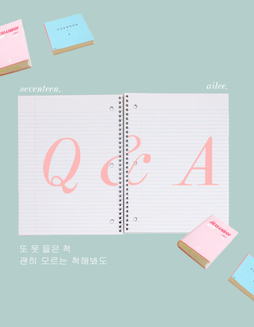 sevuenteen:    Question & answer ë˜ ëª» ë“¤ì€ ì²™ Â ê´œížˆ ëª¨ë¥´ëŠ” ì²™í•´ë´ë„ Â I know you already know that   