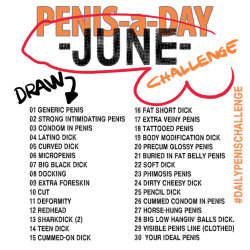 dizdoodz:  headingsouthart:  DAILY PENIS JUNE! by martegod challenge