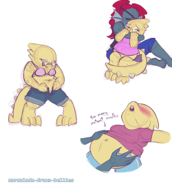 marmalade-draws-bellies:some chubby alphyne because i’m a little