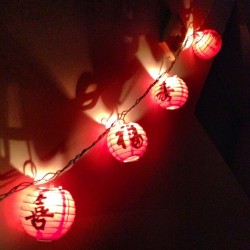 Night lights in my room.