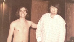 keepinthesummeralive:  Brian Wilson with David Sandler, early