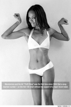factsandchicks:  Macklemore and his hit “Thrift Shop” was
